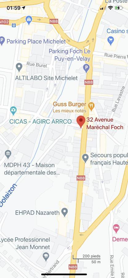 Loft Industriel En Centre Ville Le Puy-en-Velay 外观 照片